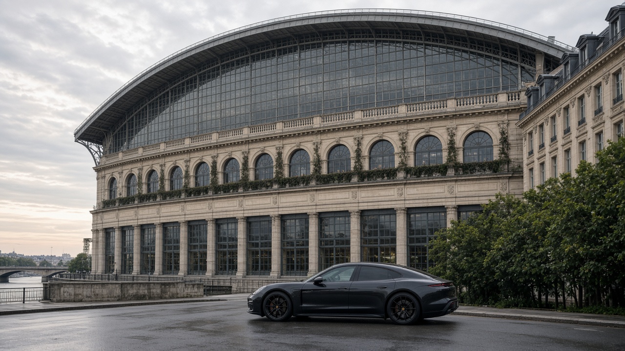 Façade vitrée de la Gare d'Austerlitz